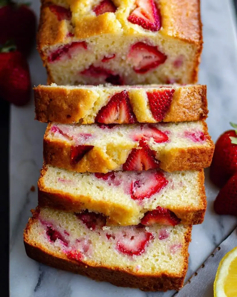 Strawberry Lemonade Bread Recipe