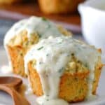 Garlic Parmesan Chicken Meatloaves Recipe