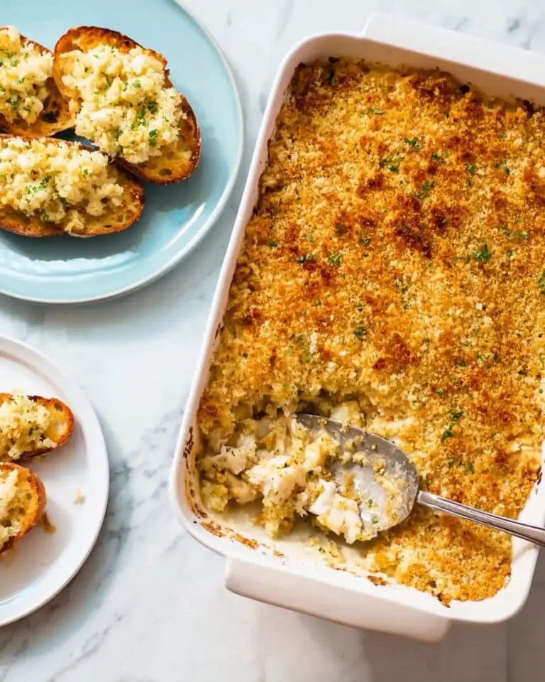 Maryland Crab Imperial with Buttery Golden Bread Crumbs Recipe