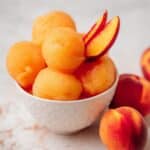 Peach Sorbet Recipe