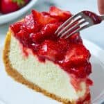 Baked Strawberry Cheesecake Recipe