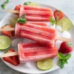 Strawberry Mojito Popsicles Recipe