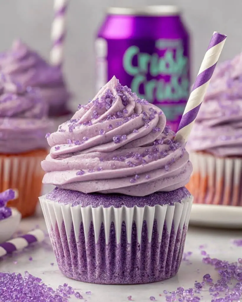 Grape Soda Cupcakes Recipe