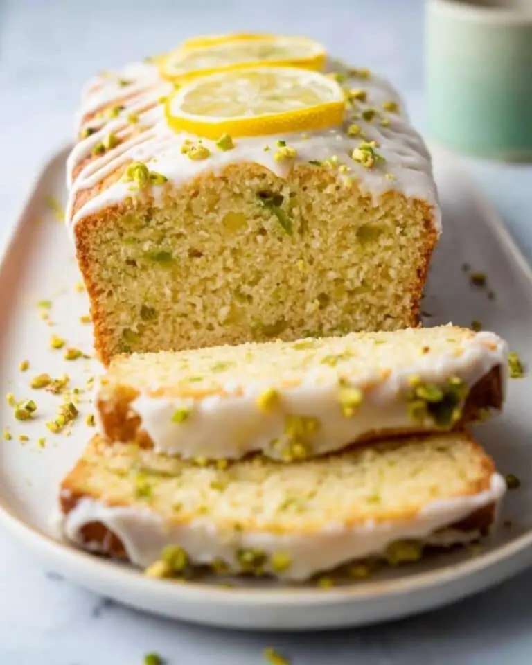 Lemon Pistachio Loaf Recipe