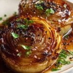 Honey Balsamic Cabbage Steaks Recipe