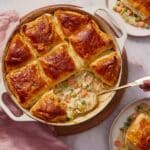 Skillet Chicken Pot Pie With Puff Pastry Recipe