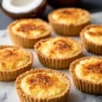 Coconut Tarts with Strawberry Jam Filling Recipe