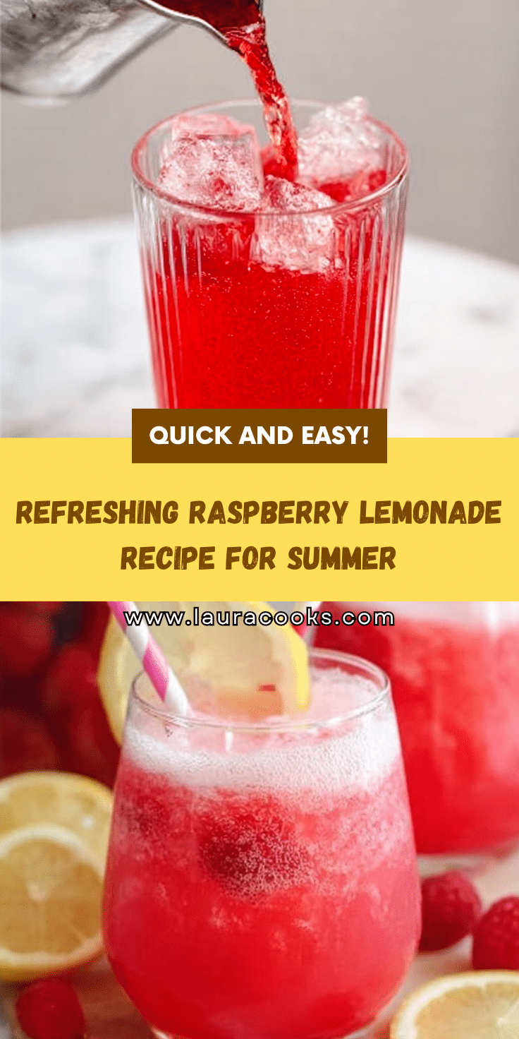 Summer Raspberry Lemonade Raspberry Lemonade: Refreshing Summer Drink to Brighten Your Day