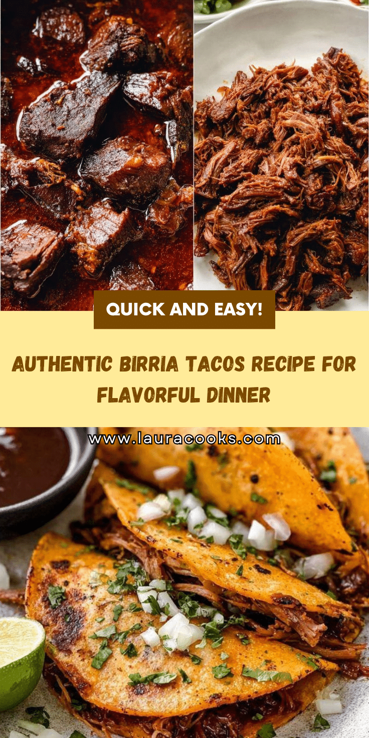 Cheesy Birria Tacos with Rich Broth – Irresistible Mexican Flavors