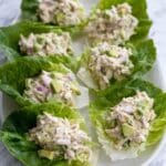 Avocado Chicken Salad Lettuce Wraps Recipe