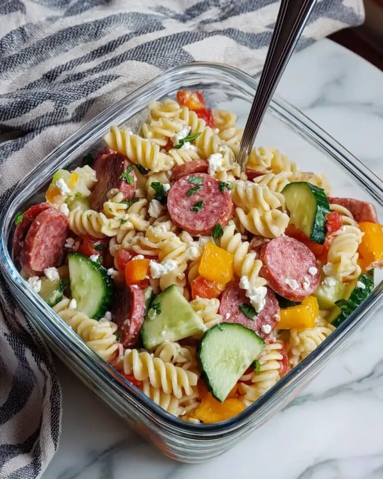 High-Protein Italian Pasta Salad Recipe
