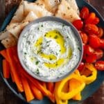 Creamy Homemade Tzatziki Sauce with Fresh Cucumbers and Herbs Recipe