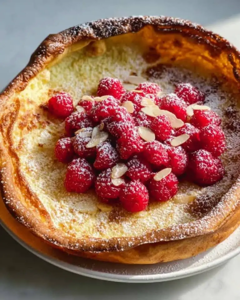 Smashed Raspberry Dutch Baby Recipe