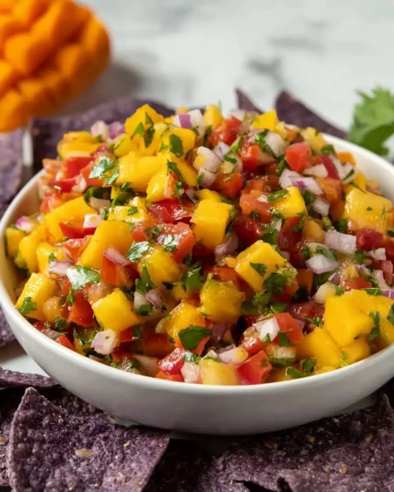 Easy Fresh Mango Salsa Recipe