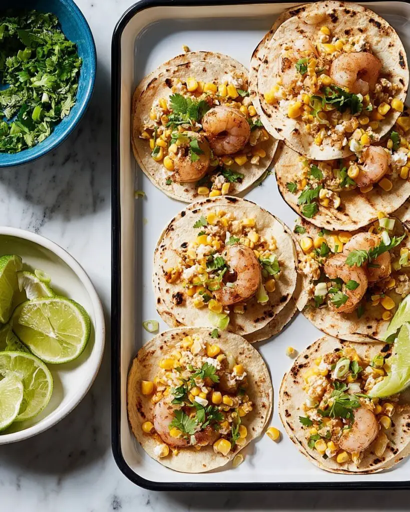 Shrimp Street Corn Skillet Recipe