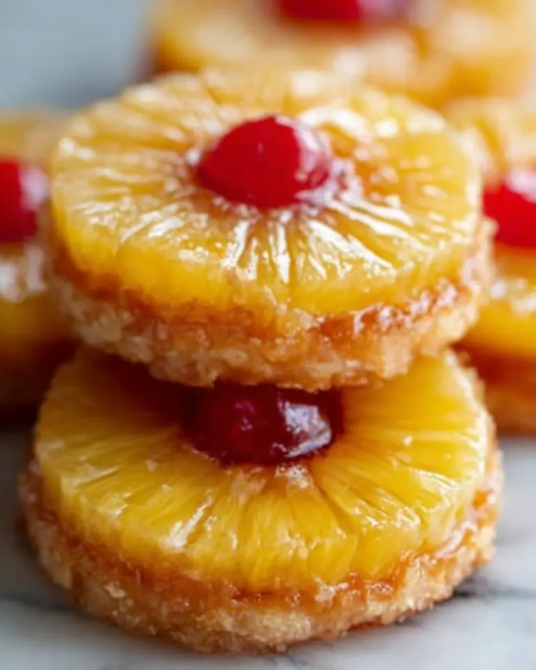 Pineapple Upside Sugar Cookies Recipe