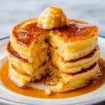 Sweet Corn Pancakes with Mozzarella Recipe