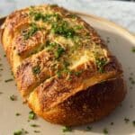 Roasted Garlic Parmesan Pull-Apart Sourdough Recipe