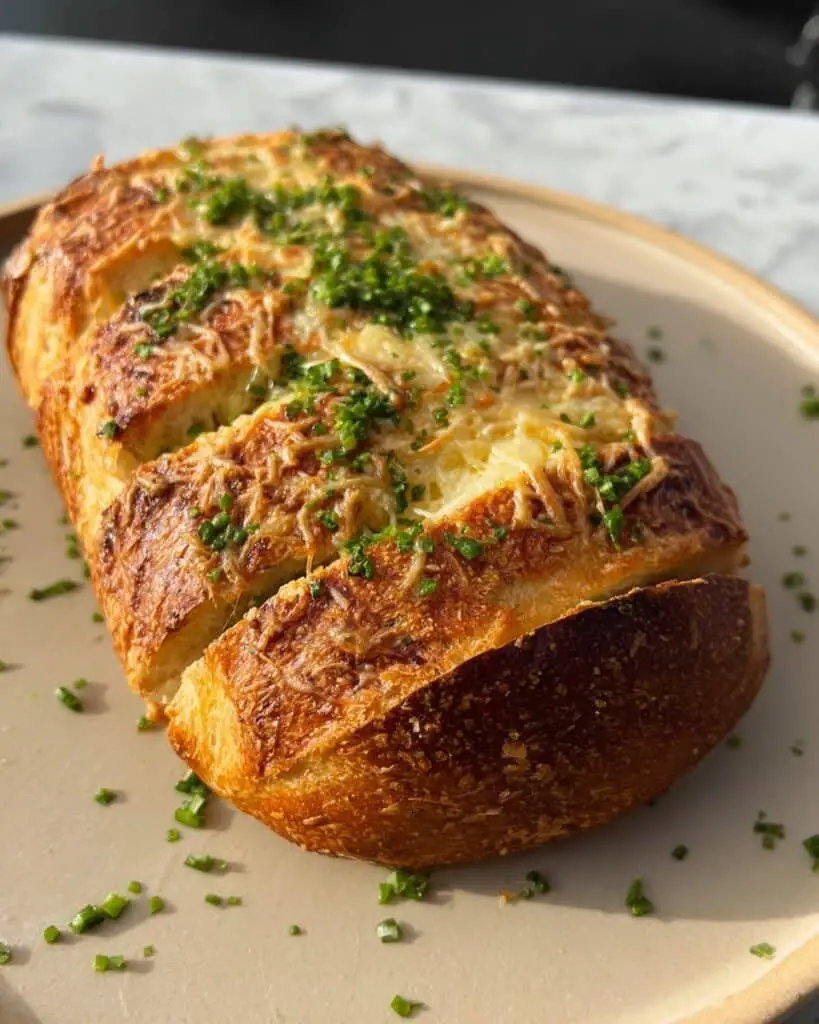Roasted Garlic Parmesan Pull-Apart Sourdough Recipe