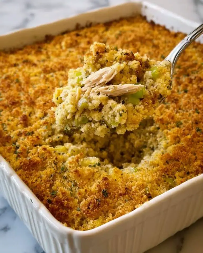 Southern Chicken and Cornbread Dressing Recipe