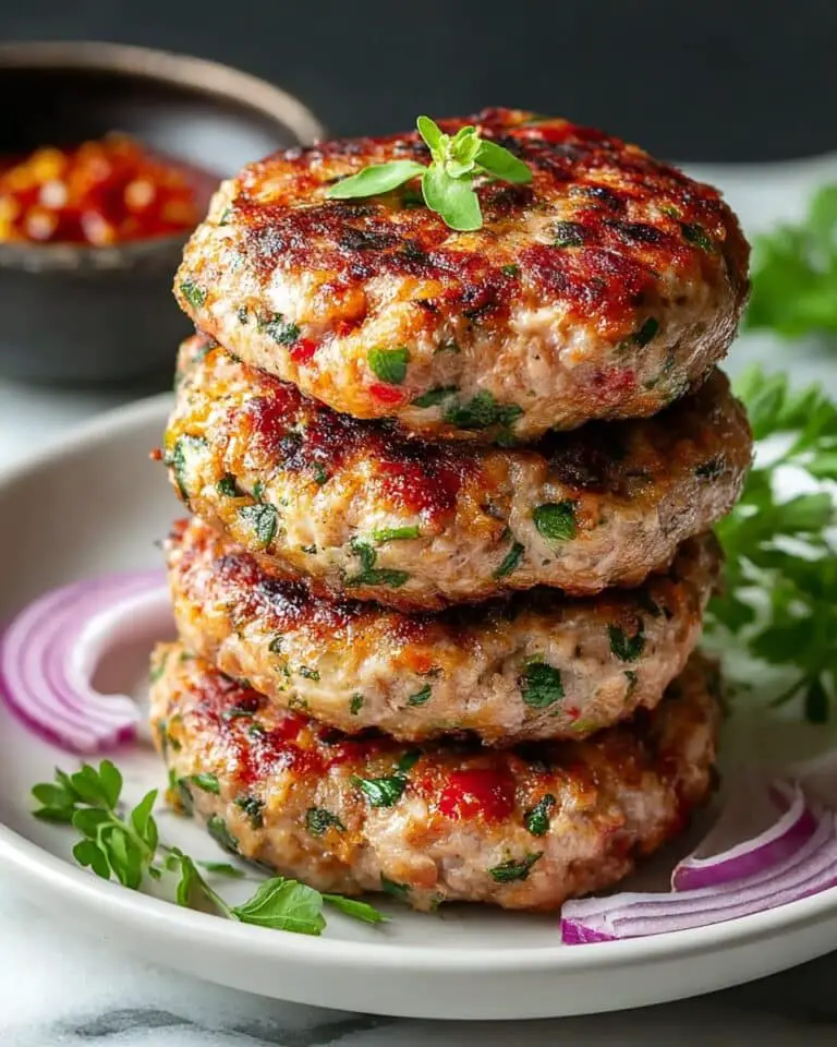 Greek Chicken Burgers Recipe