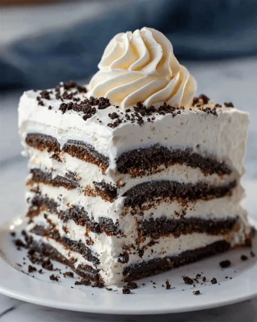 Oreo Ice Box Cake Recipe