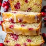 Cranberry Bread with Orange Glaze Recipe