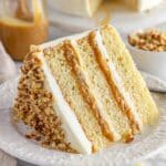 Toffee Crunch Layer Cake Recipe