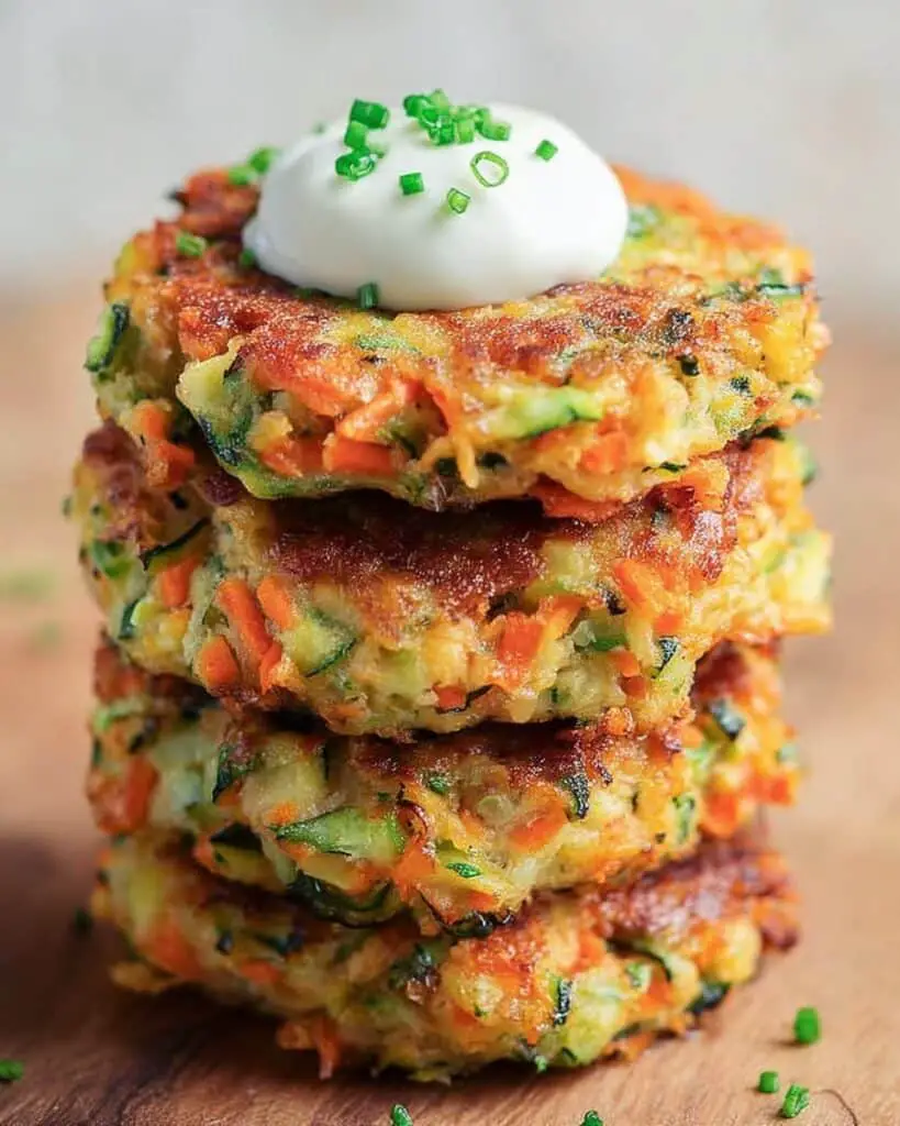 Crispy Vegetable Fritters Recipe