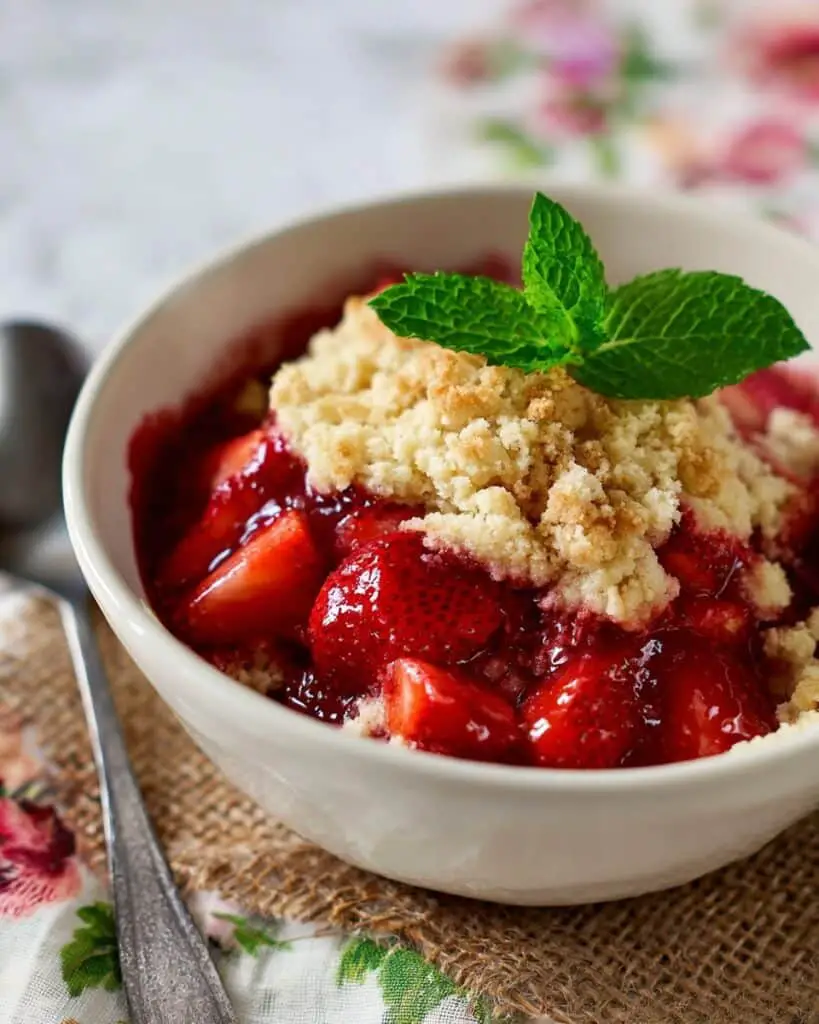 Strawberry Cobbler Recipe