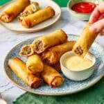Cheesesteak Egg Rolls Recipe