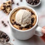 Microwave Cookie in a Mug Recipe