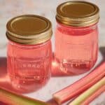 Rhubarb Simple Syrup (Easy Homemade Recipe) Recipe
