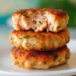 Crispy Salmon Cakes with Lemon and Parsley Recipe