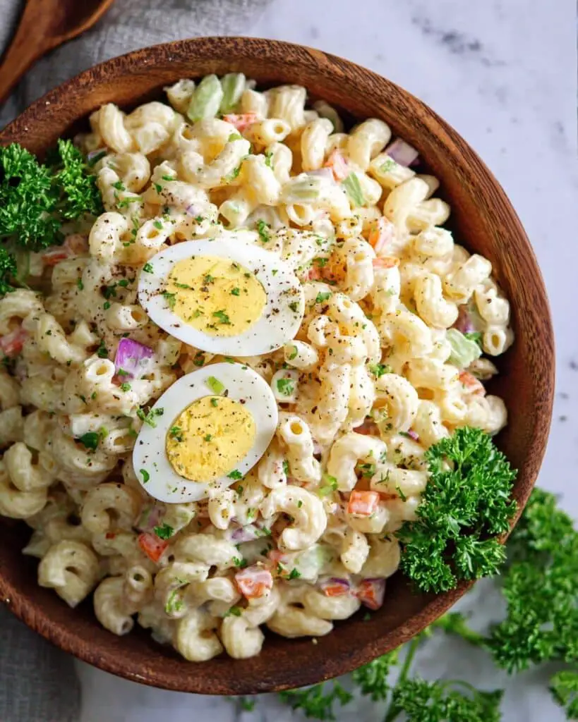 Amish Macaroni Salad Recipe