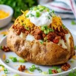 Taco Stuffed Baked Potatoes Recipe