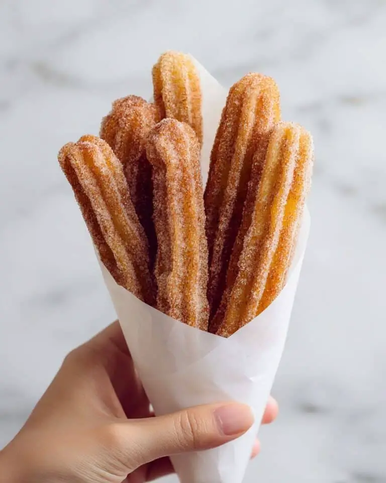 Crispy Cinnamon Sugar Churros Recipe