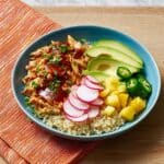 Instant Pot BBQ Chicken Grain Bowls Recipe