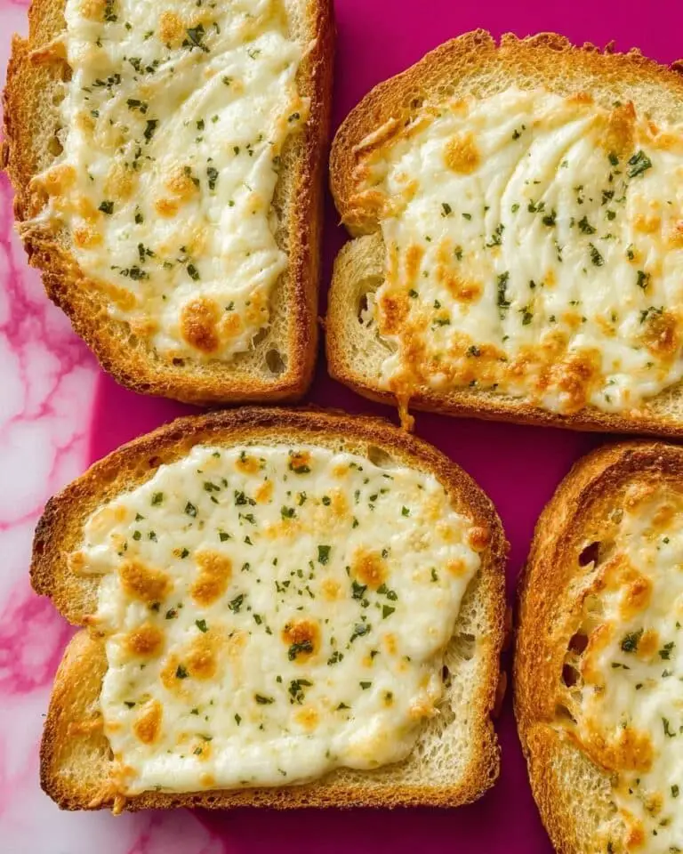 Bread Machine Garlic Bread with Cheesy Topping Recipe