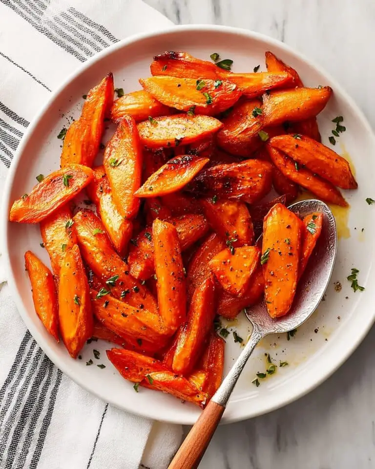Honey-Glazed Oven Roasted Carrots Recipe