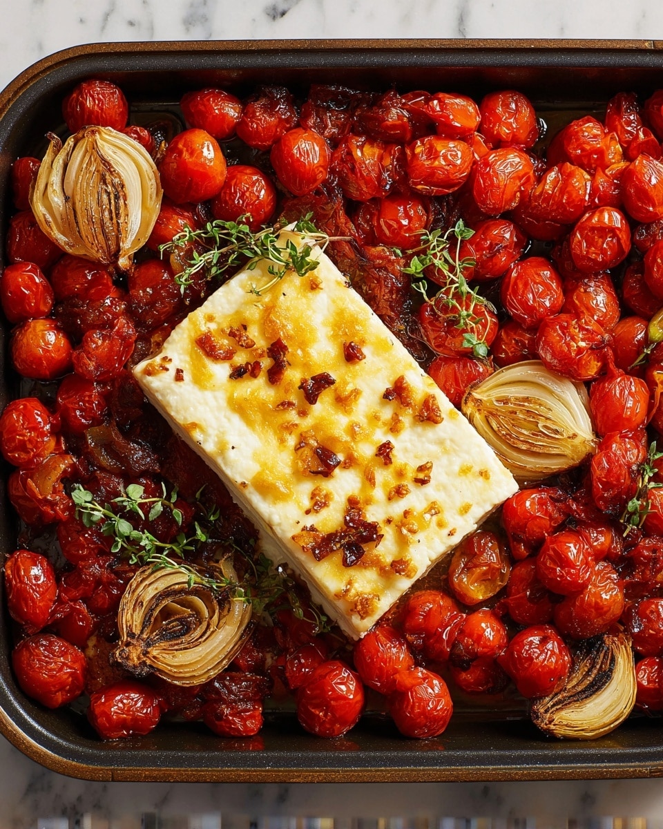 Easy Baked Feta Pasta Recipe