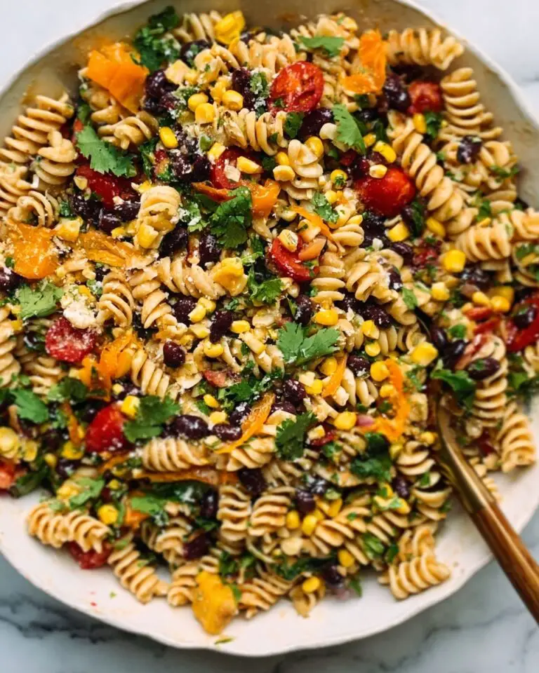 Mexican Street Corn Pasta Salad Recipe