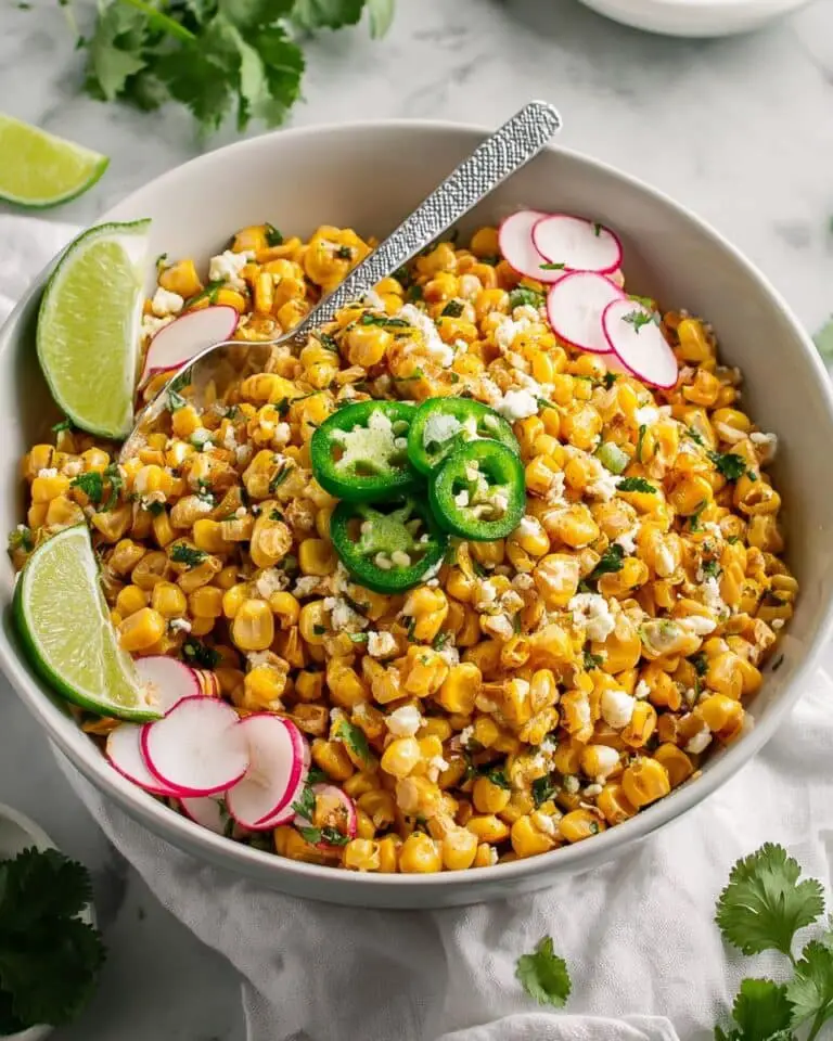 Healthy Mexican Street Corn Salad Recipe