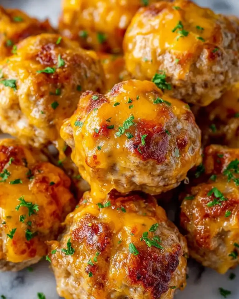 Cream Cheese Sausage Balls Recipe
