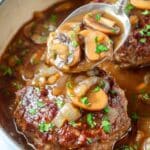 Salisbury Steak with Mushroom Gravy Recipe