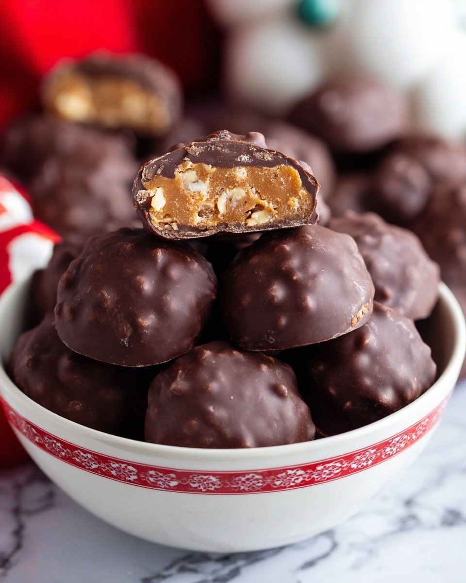 Chocolate Caramel Pecan Clusters Recipe