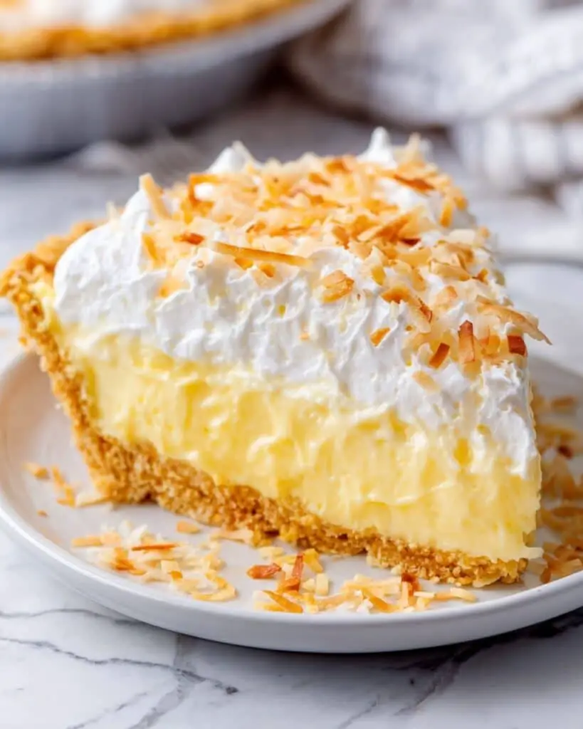 No Bake Coconut Cream Pie Recipe