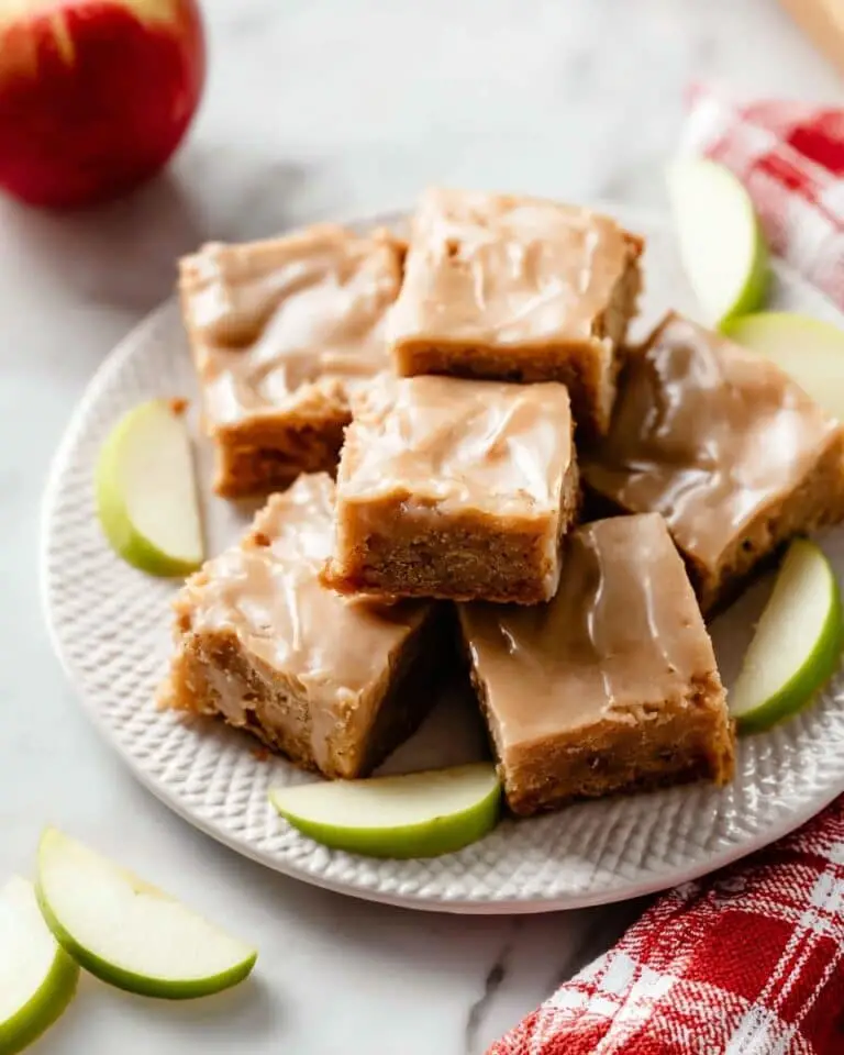 Brown Butter Apple Blondies Recipe
