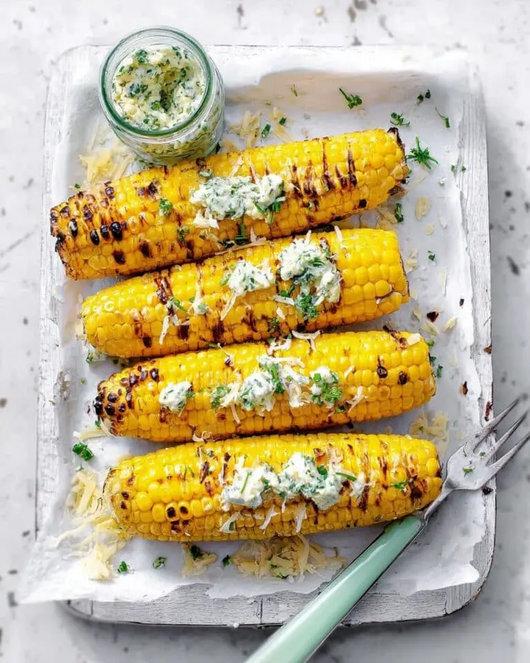 Grilled Herbed Corn on the Cob Recipe