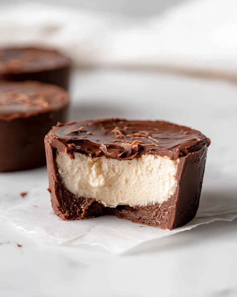 Mini Chocolate Salted Caramel Cheesecakes Recipe